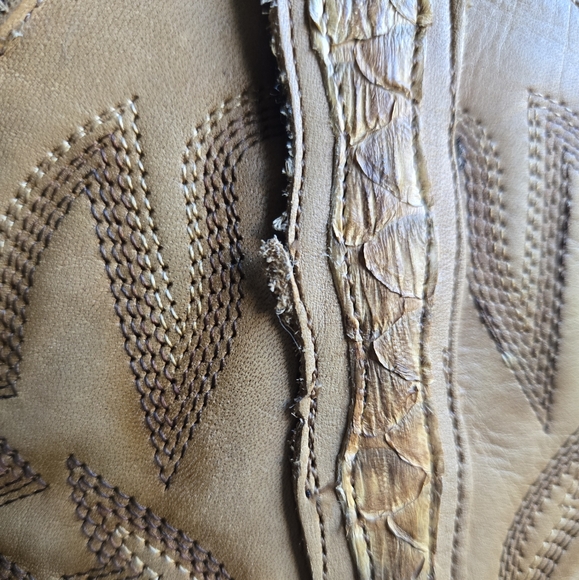 J.B. Dillon Genuine Python Women's Reserve Cowboy Boots - Picture 9 of 10